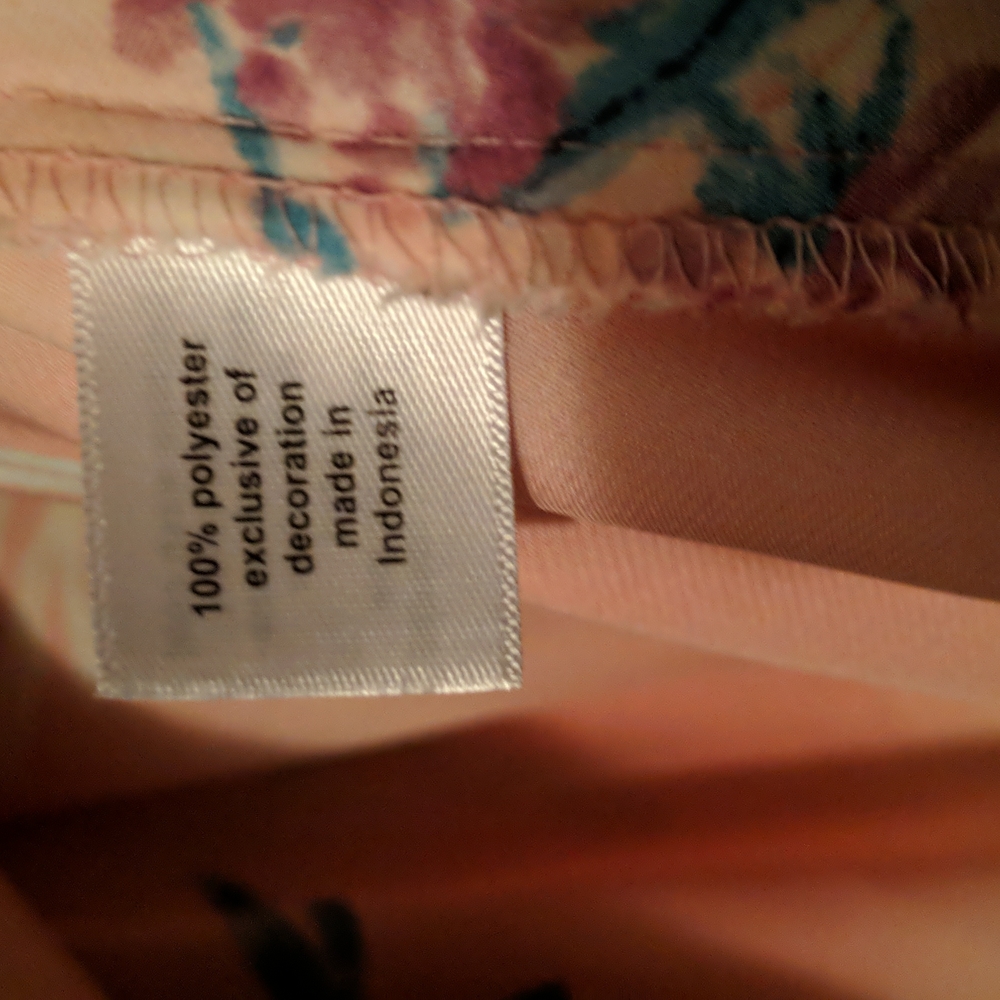 Lane Bryant Tropical Swing Sleeveless Blouse, 22 - Picture 4 of 4